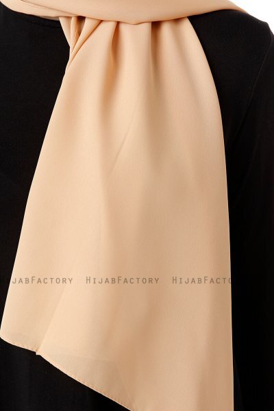 Hadise - Hijab Chiffon Mostarda Chiaro