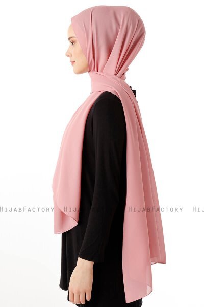 Hadise - Hijab Chiffon Rosa