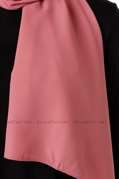 Hadise - Hijab Chiffon Rosa Scuro