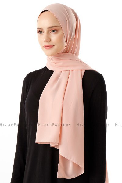 Hadise - Hijab Chiffon Salmone