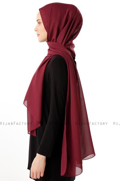 Hadise - Hijab Chiffon Prugna