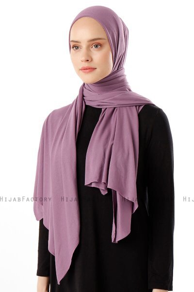 Neylan - Hijab Jersey Basic Viola Scuro