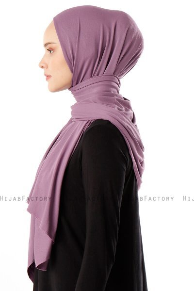 Neylan - Hijab Jersey Basic Viola Scuro