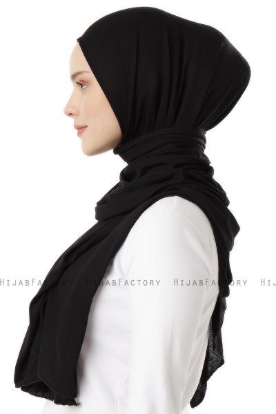 Neylan - Hijab Jersey Basic Nero