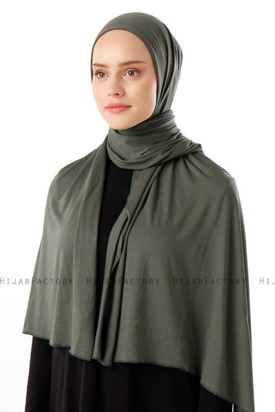 Neylan - Hijab Jersey Basic Cachi Scuro