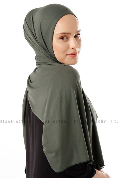 Neylan - Hijab Jersey Basic Cachi Scuro