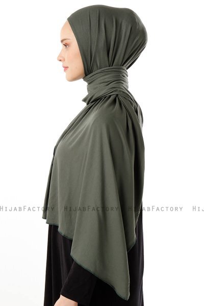 Neylan - Hijab Jersey Basic Cachi Scuro
