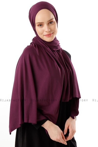 Neylan - Hijab Jersey Basic Prugna