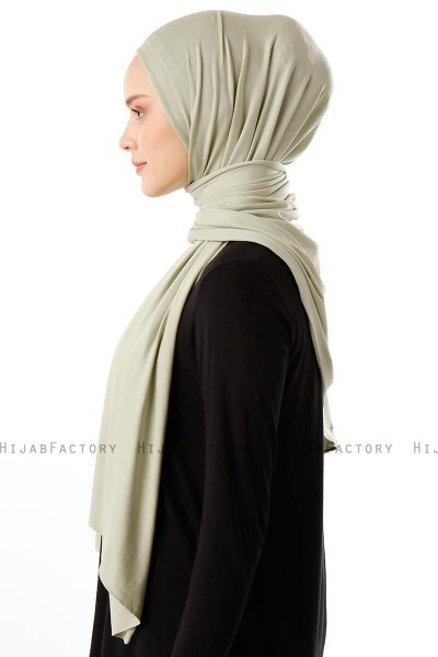 Neylan - Hijab Jersey Basic Verde Chiaro