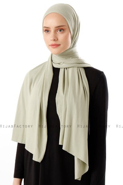 Neylan - Hijab Jersey Basic Verde Chiaro