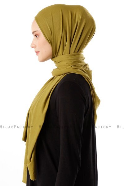 Neylan - Hijab Jersey Basic Verde Oliva