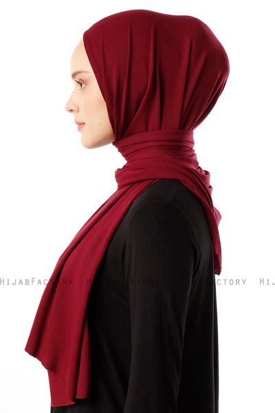 Neylan - Hijab Jersey Basic Bordò