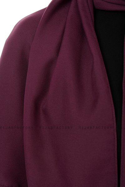 Esra - Hijab Chiffon Viola Scuro