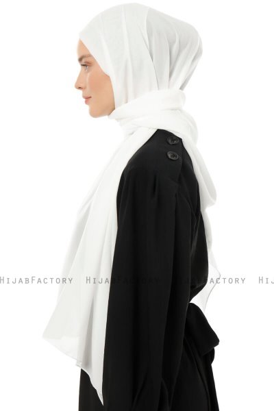 Esra - Hijab Chiffon Creme