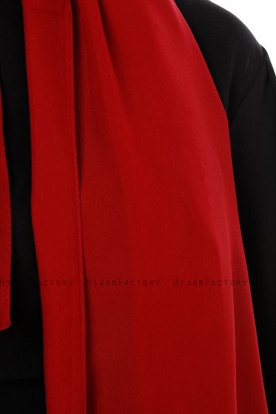 Esra - Hijab Chiffon Bordò