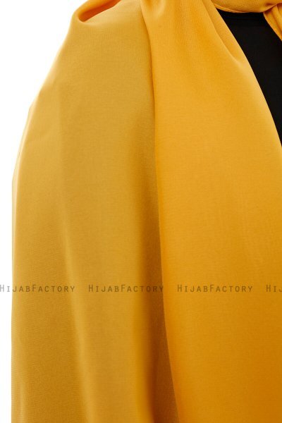 Esra - Hijab Chiffon Mostarda