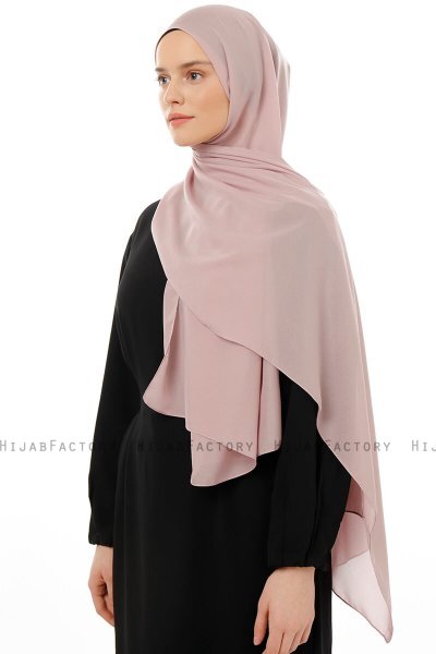Esra - Hijab Chiffon Rosa Scuro