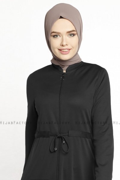 Emine - Abaya Nero - Miss Cazibe