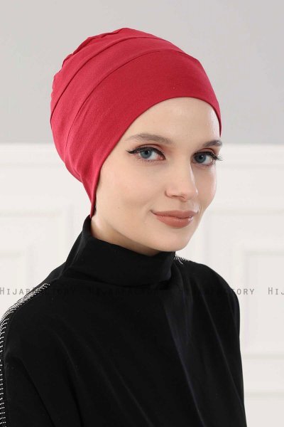 Stella - Turbante Di Cotone Bordò