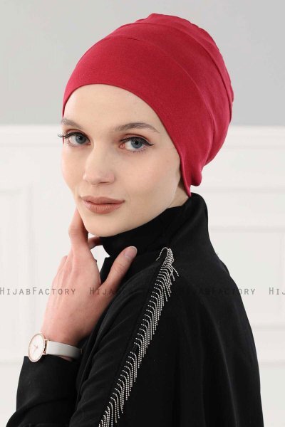 Stella - Turbante Di Cotone Bordò