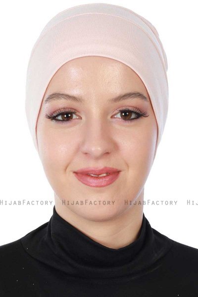 Stella - Turbante Di Cotone Rosa Antico