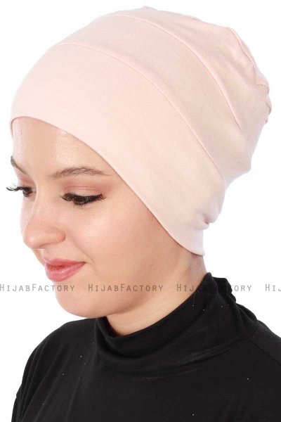 Stella - Turbante Di Cotone Rosa Antico