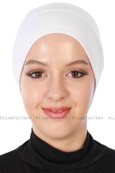 Stella - Turbante Di Cotone Bianca