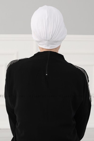 Molly - Turbante Pizzo Di Cotone Creme