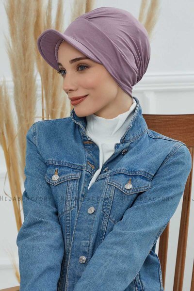 Sandra - Turbante Di Cotone Lilac
