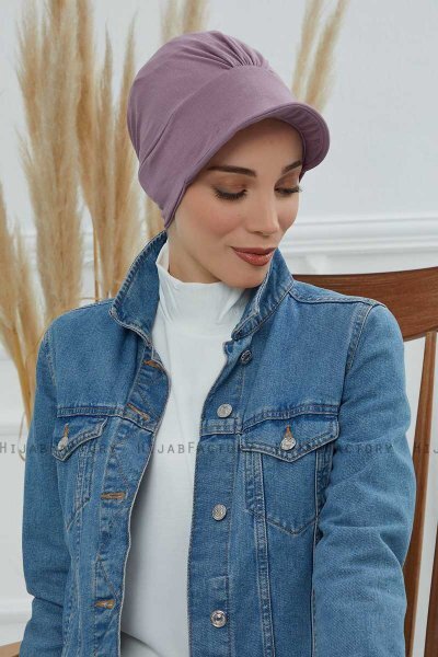 Sandra - Turbante Di Cotone Lilac