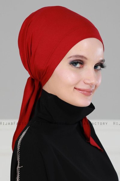 Felicia - Turbante Di Cotone Bordò