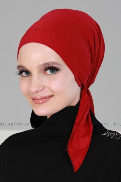 Felicia - Turbante Di Cotone Bordò
