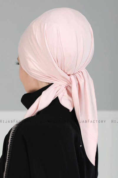 Felicia - Turbante Di Cotone Rosa Antico