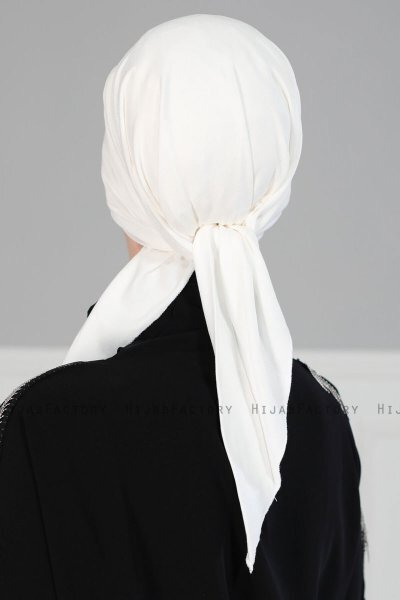 Felicia - Turbante Di Cotone Creme