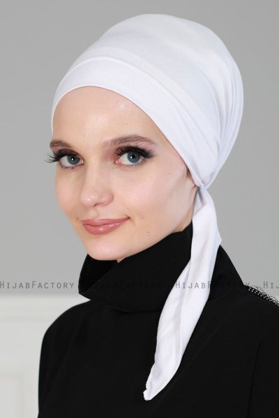 Felicia - Turbante Di Cotone Bianca