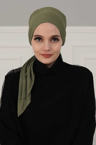 Felicia - Turbante Di Cotone Cachi