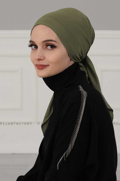 Felicia - Turbante Di Cotone Cachi