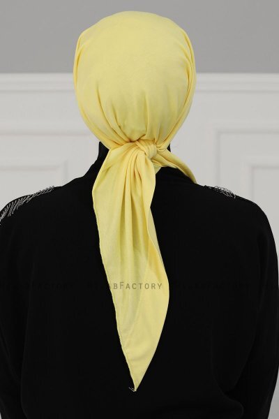 Felicia - Turbante Di Cotone Giallo