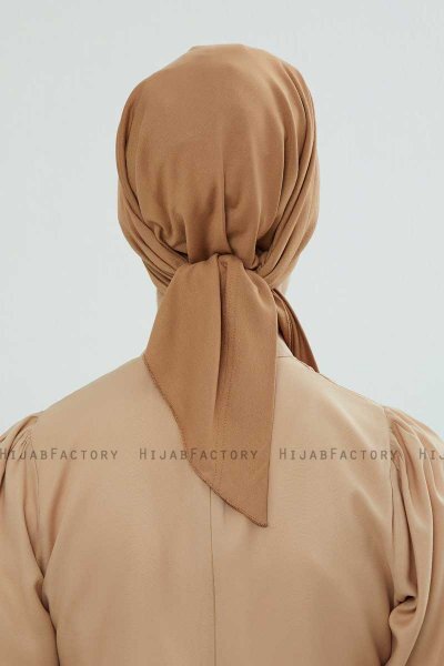Felicia - Turbante Di Cotone Marrone Chiaro