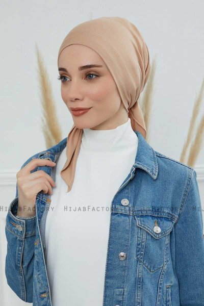 Felicia - Turbante Di Cotone Sand