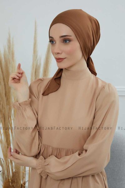 Felicia - Turbante Di Cotone Caramel