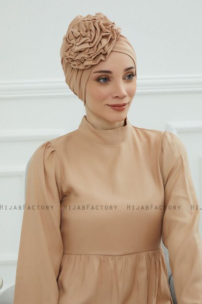 Kerstin - Turbante Di Cotone Sand