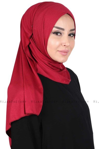 Sigrid - Hijab Cotone Bordò - Ayse Turban