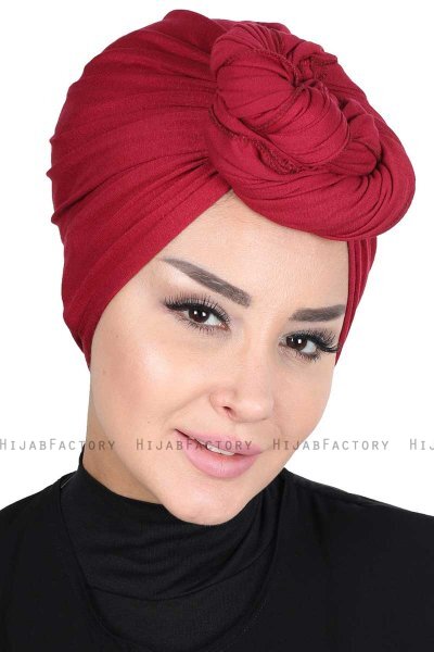 Sigrid - Hijab Cotone Bordò - Ayse Turban