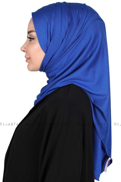 Sigrid - Hijab Cotone Blu - Ayse Turban