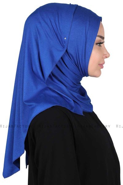 Sigrid - Hijab Cotone Blu - Ayse Turban