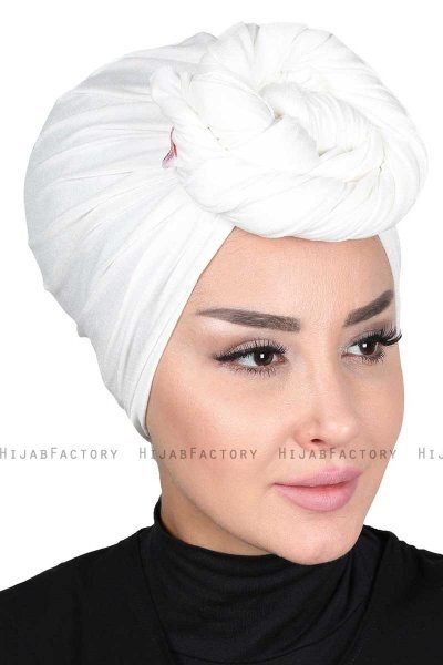 Sigrid - Hijab Cotone Creme - Ayse Turban
