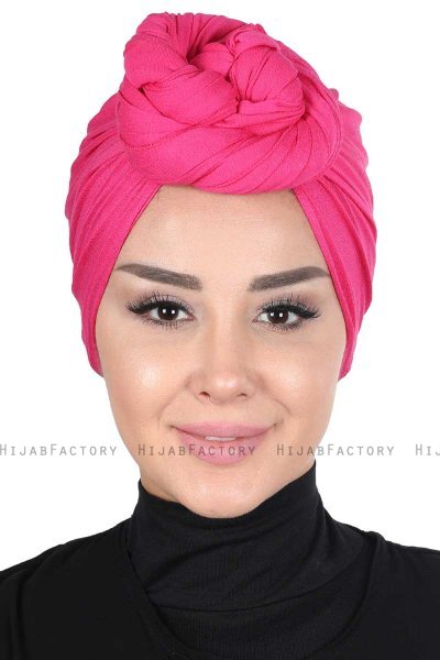 Sigrid - Hijab Cotone Fucsia - Ayse Turban