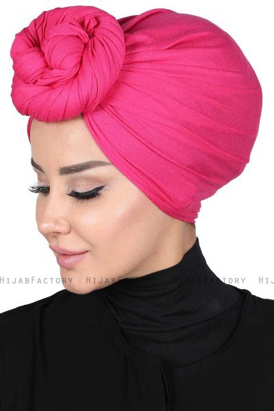 Sigrid - Hijab Cotone Fucsia - Ayse Turban