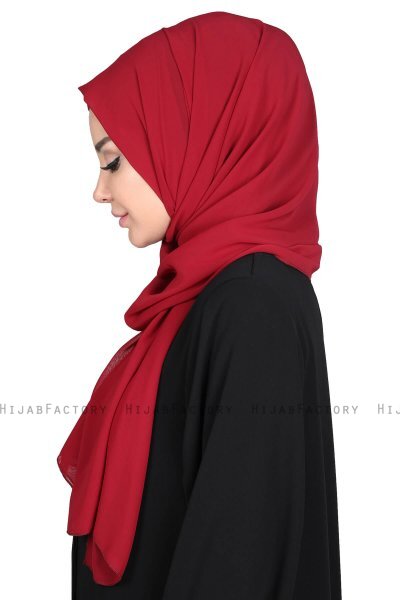 Joline - Hijab Chiffon Premium Bordò